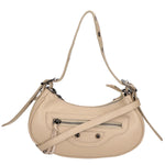 Galatea Borsa a spalla da donna Vera pelle 05708-D05 CAPPUCCINO CAPUCHIN Gave Lux
