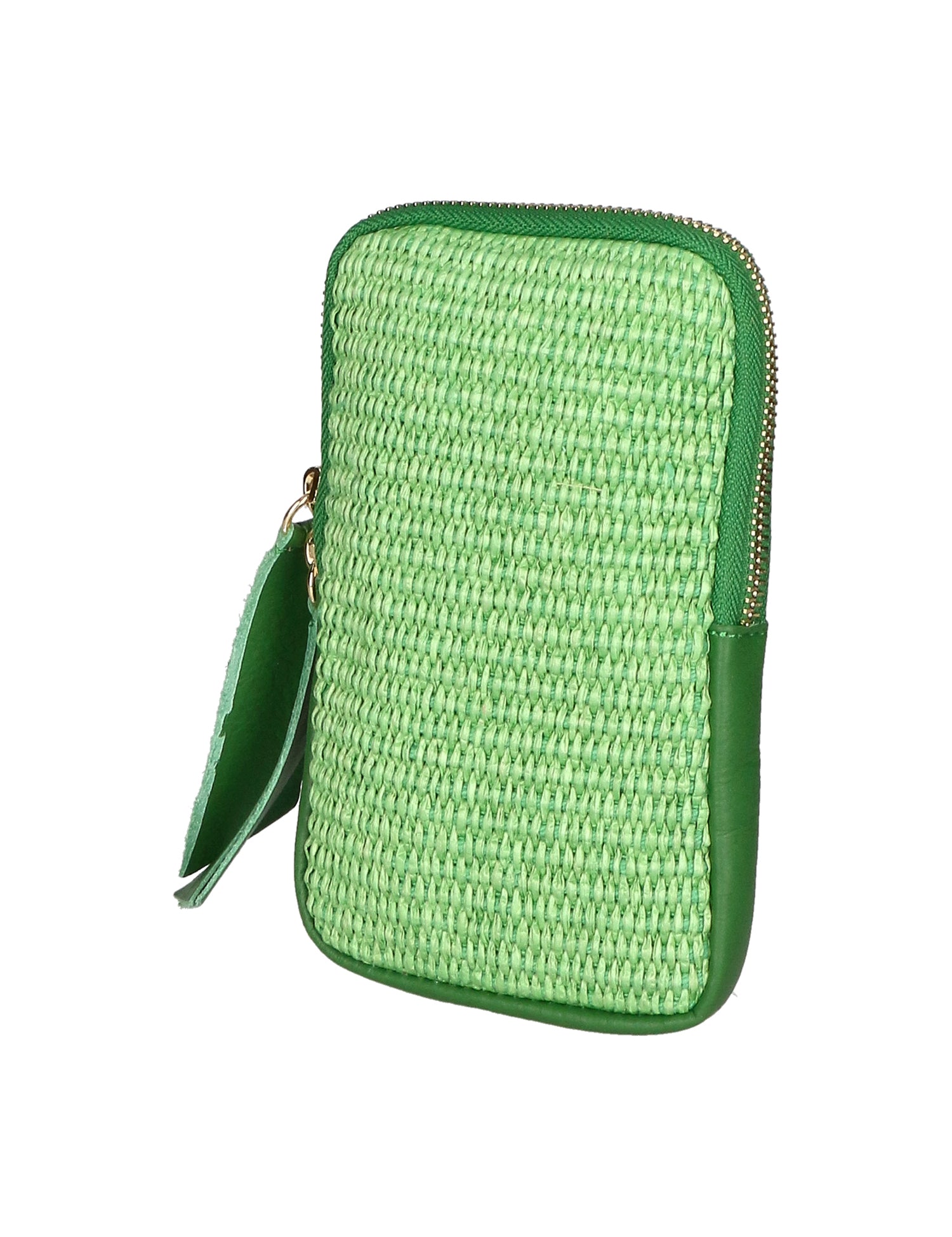 Alessandria Borsa a tracolla da donna Paglia Tabru 05001-S47 VERDE MELA Gave Lux