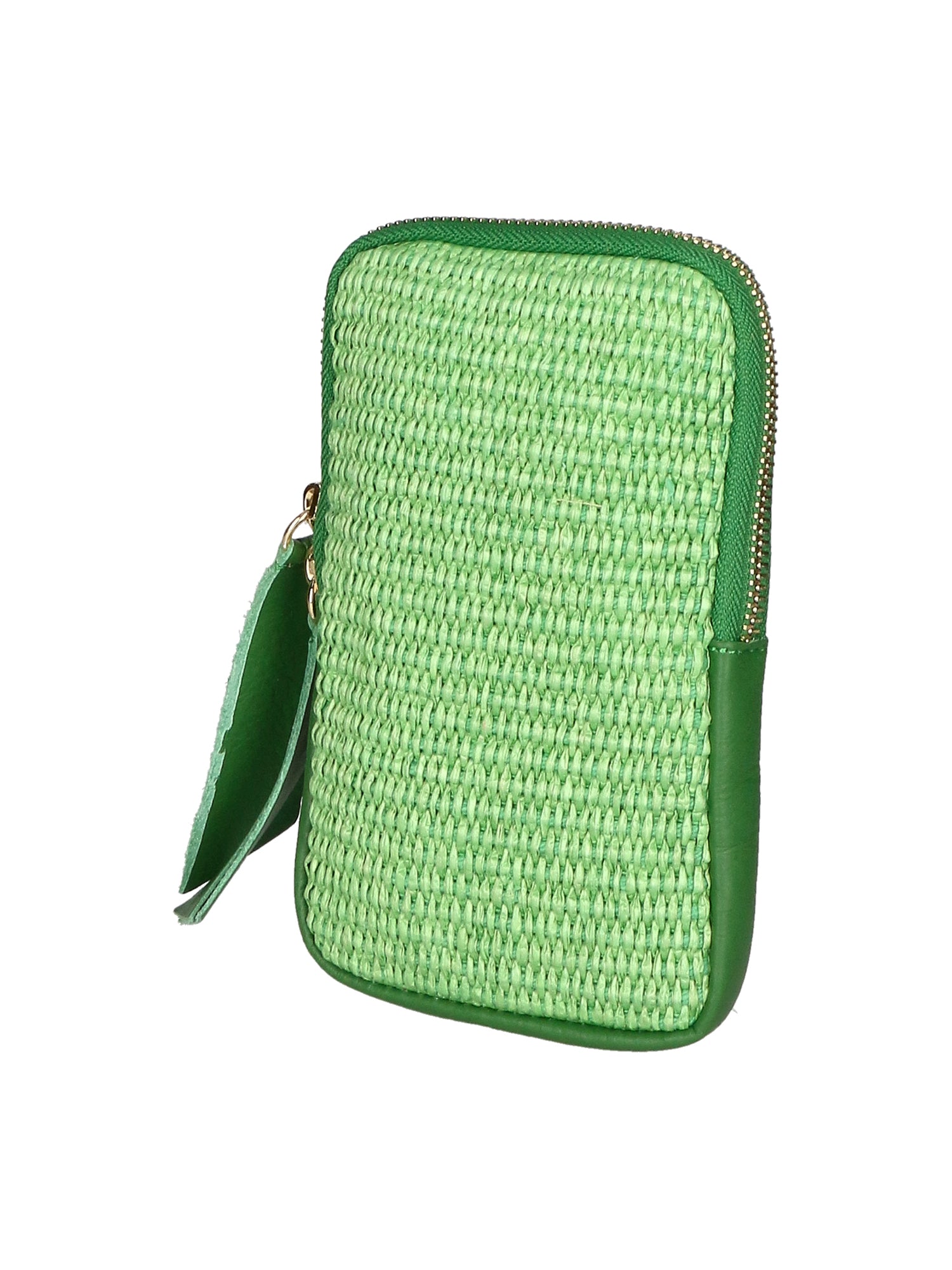 Alessandria Borsa a tracolla da donna Paglia Tabru 05001-S47 VERDE MELA Gave Lux