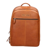 Herren-Rucksack aus echtem Leder - Handtasche | secretrend | HILB-4006-CUOIO