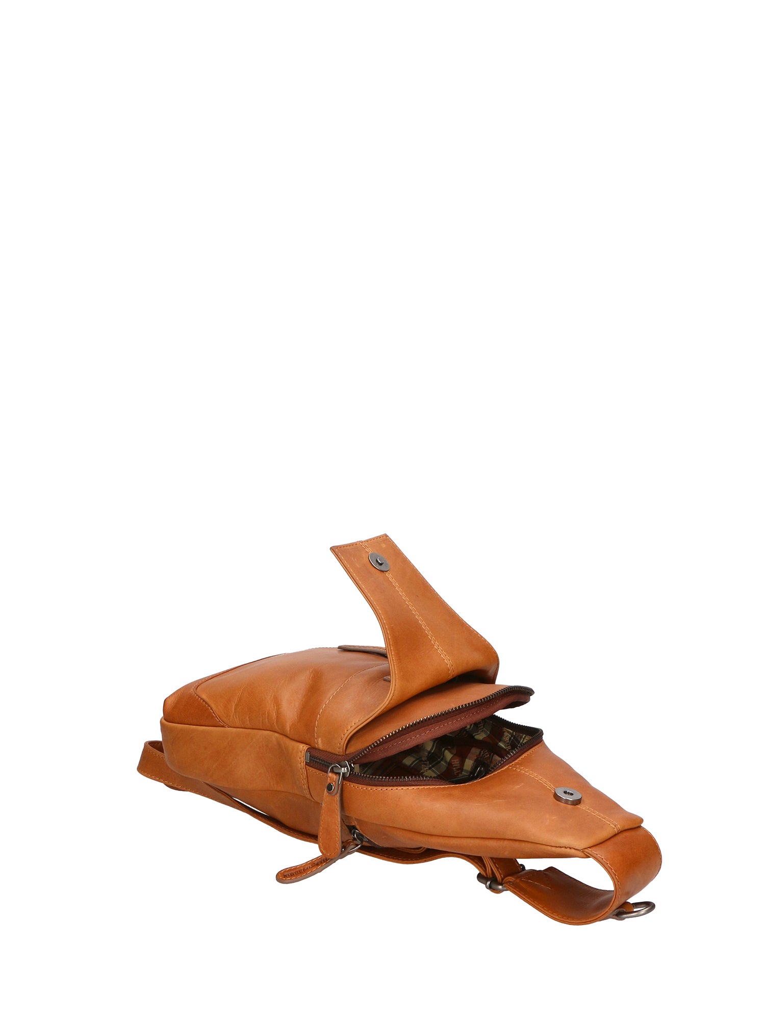 Zaino uomo in vera pelle Casual HILB-6101-CUOIO Hill Burry