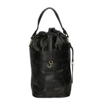 Borsa a mano da donna 100% pelle MYB-8010-FW-NERO BLACK My Best Bag