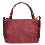 Rosa Borsa a mano da donna Ecopelle 8016-WINE Gave Lux