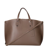 Lumena Borsa a mano da donna Vera pelle 2094-L134 TAUPE SCURO Gave Lux
