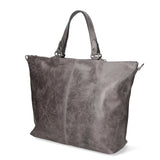 Elisamaria Borsa a spalla da donna Vera pelle 80055-GRIGIO Gave Lux