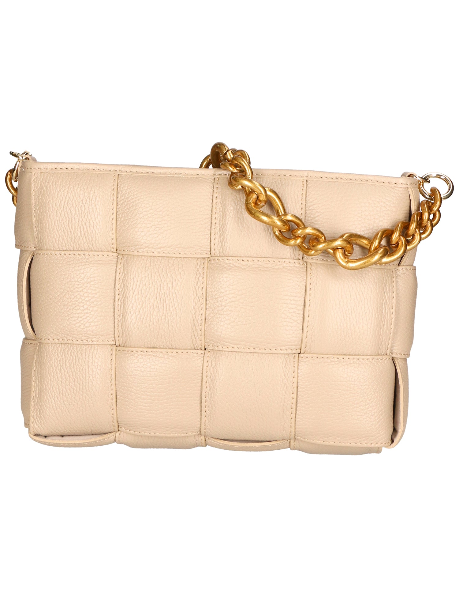 Agostina Borsa a mano da donna Vera pelle 04691-D05 CAPPUCCINO CAPUCHIN Gave Lux