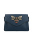 Alethea Borsa a tracolla donna Vera pelle 8801-BLU Gave Lux
