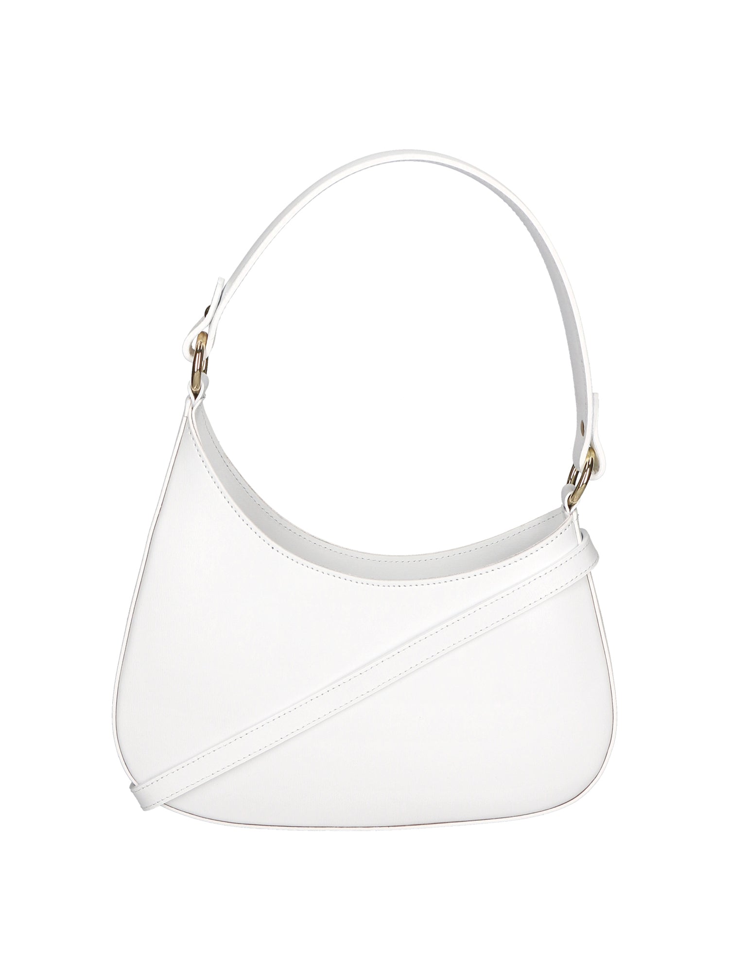 Borsa a spalla da donna Vera pelle MYB-05254-SS-BIANCO B01 My Best Bag