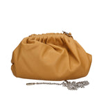 Quinta Borsa a tracolla donna Vera pelle 01448-D44 CUOIO COGNAC Gave Lux