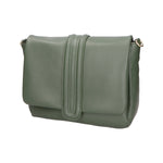 Wanda Borsa a tracolla da donna Vera pelle 06497-S14 VERDE SCURO Gave Lux