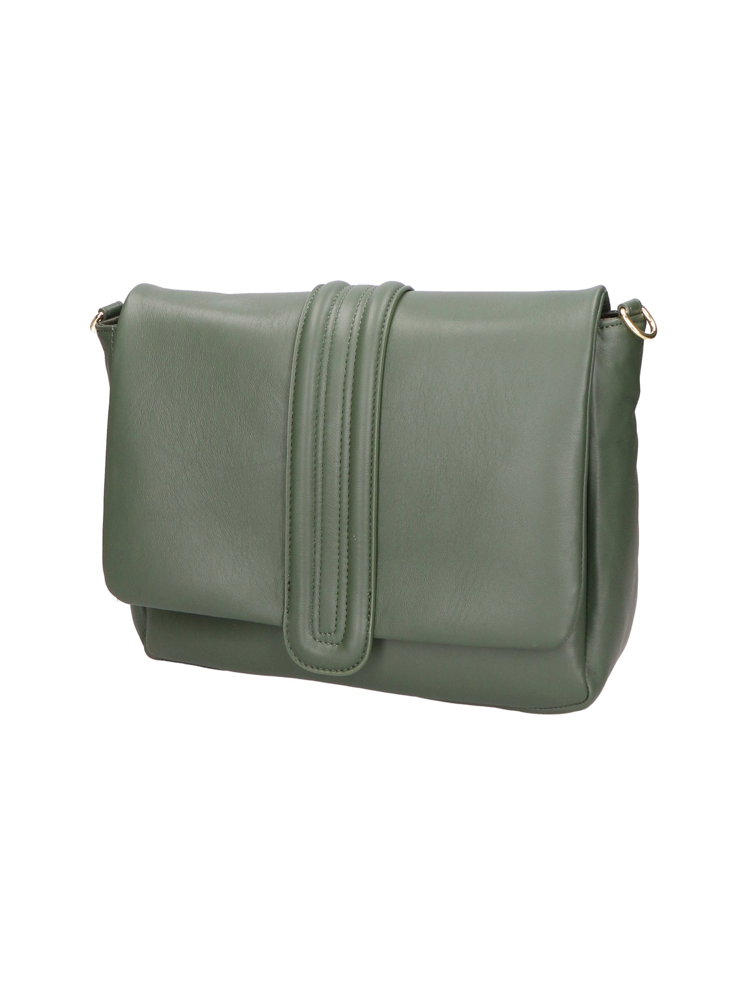 Wanda Borsa a tracolla da donna Vera pelle 06497-S14 VERDE SCURO Gave Lux