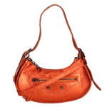 Gloria Borsa a mano da donna Vera pelle 05708L-L010 ARANCIO Gave Lux