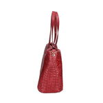 Lorella Borsa a spalla da donna Vera pelle croco 06499-037 BORDO Gave Lux