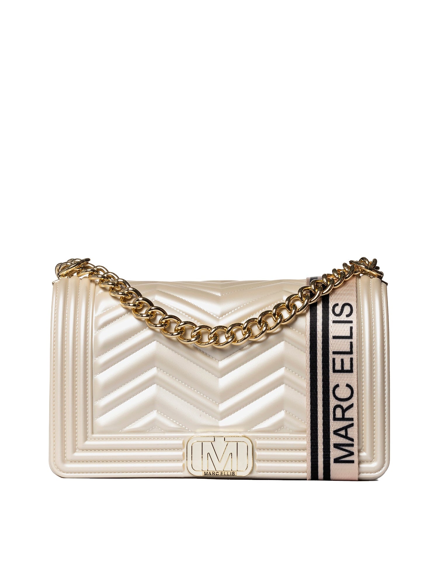 Flat Wave M Borsa a spalla da donna | Marc Ellis | Shoulder Bag