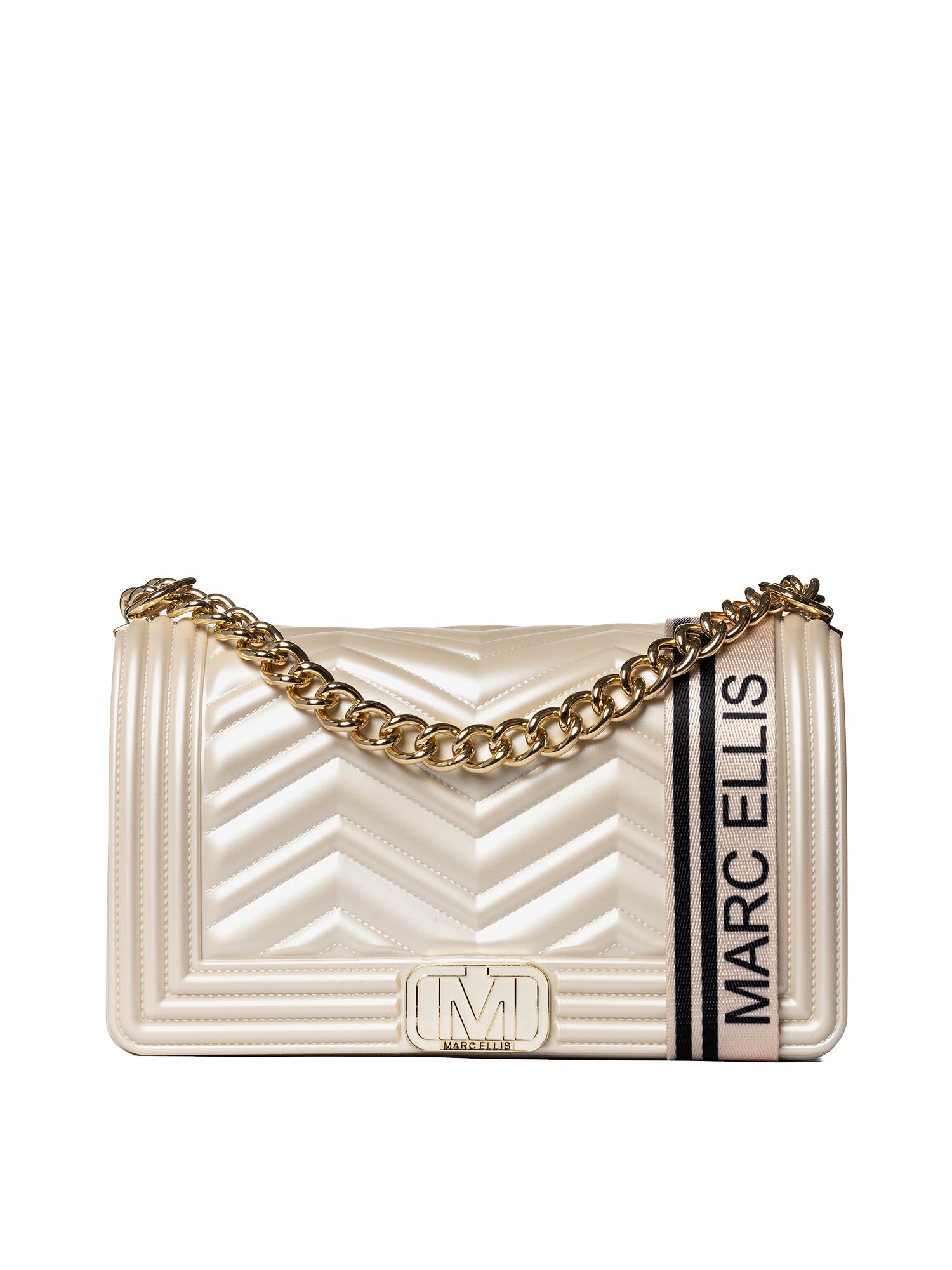Flat Wave M Borsa a spalla da donna | Marc Ellis | Shoulder Bag