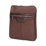 Borsa a tracolla uomo in pelle PU Casual PCL3154-BROWN Northampton Polo Club