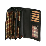 Portafoglio da uomo in vera pelle RFID HILB-V-102-NERO Hill Burry