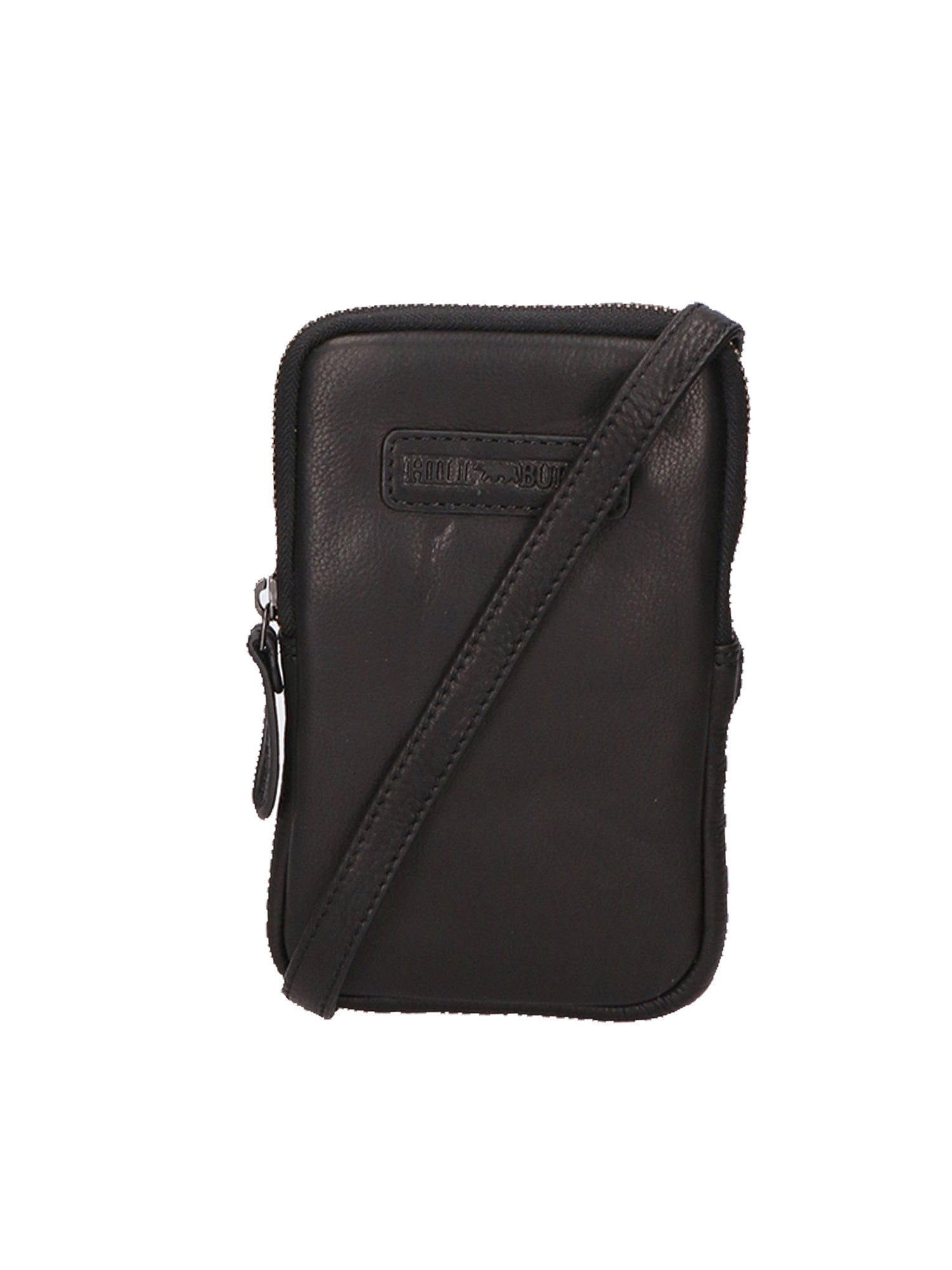 Porta Cellulare da uomo in Vera Pelle RFID HILB-15097-NERO Hill Burry