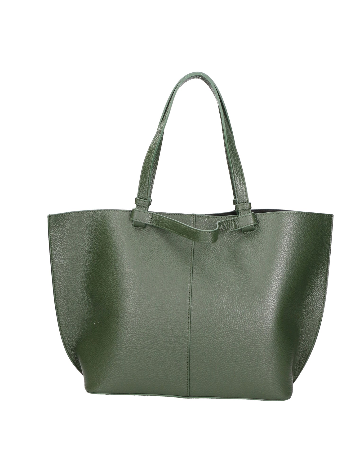 Beata Borsa a spalla da donna Vera pelle 05779-D14 VERDE SCURO Gave Lux