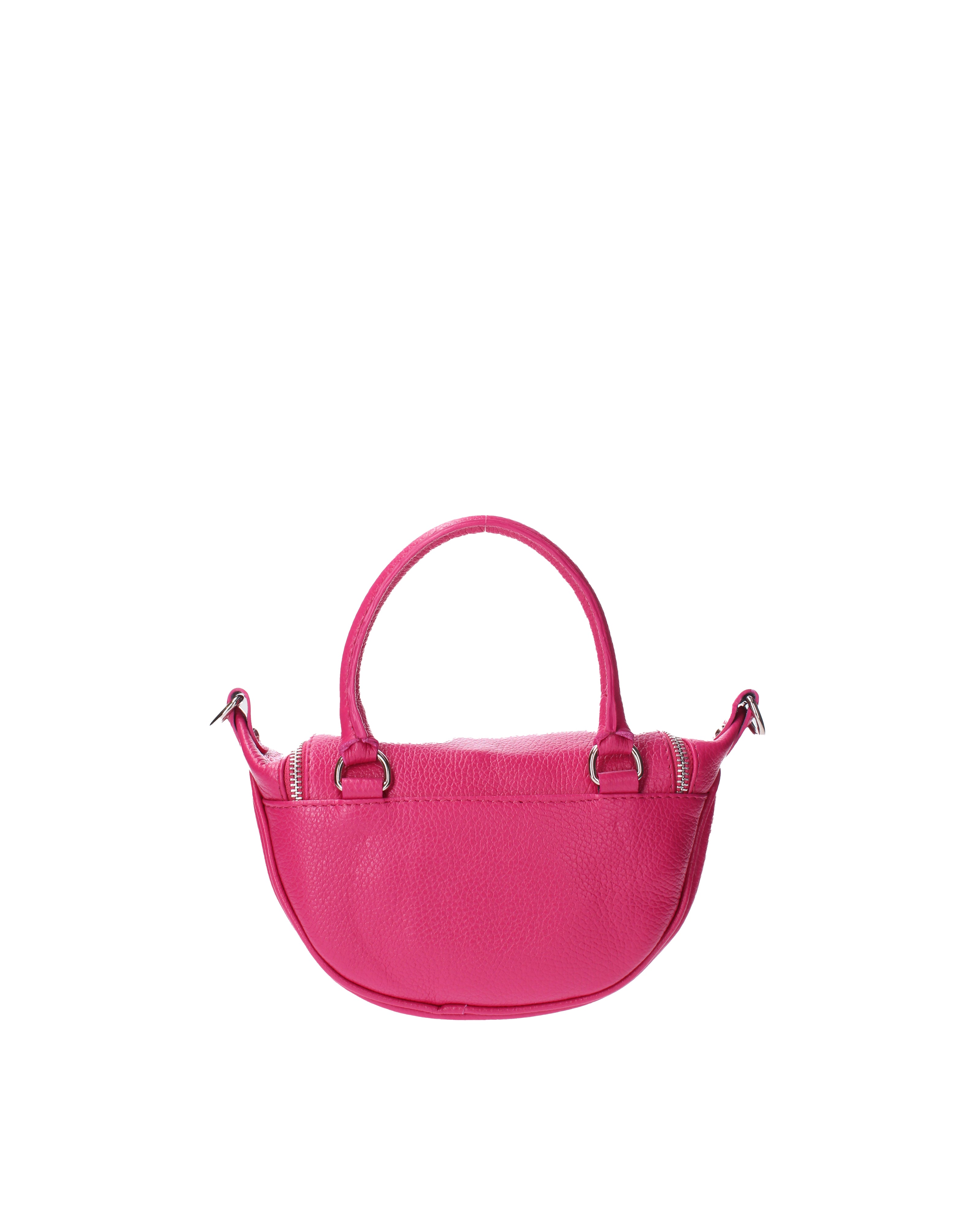 Mae Borsa a mano da donna Vera pelle 07142-D02 FUXIA Viola Castellani