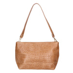 Lorelei Borsa a spalla da donna Vera pelle croco 06498-041 MARRONE Gave Lux