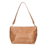 Lorelei Borsa a spalla da donna Vera pelle croco 06498-041 MARRONE Gave Lux