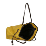Emiliana Borsa a spalla da donna Vera pelle 80061-GIALLO Gave Lux