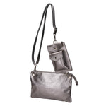 Ifigenia Borsa a tracolla da donna Vera pelle 05932-DL3 FERRO Gave Lux