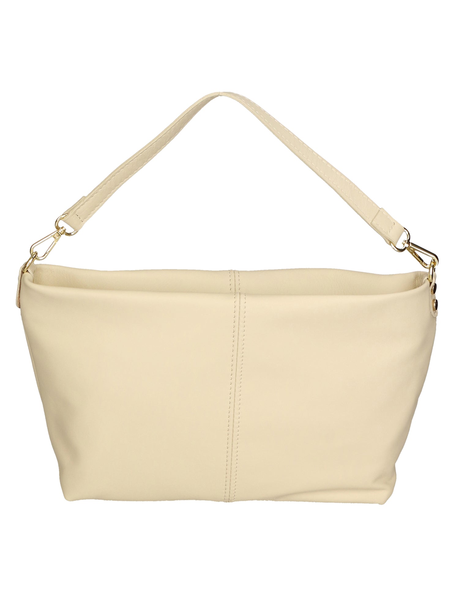 Ginevra Borsa a spalla da donna Vera pelle 05936-S37 LATTE Gave Lux