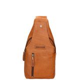 Zaino uomo in vera pelle Casual HILB-6101-CUOIO Hill Burry