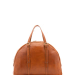 Borsa da viaggio unisex in vera pelle 100% cotone 4589-MIELE Alessia Firenze