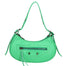 Galatea Borsa a spalla da donna Vera pelle 05708-D100 VERDE Gave Lux
