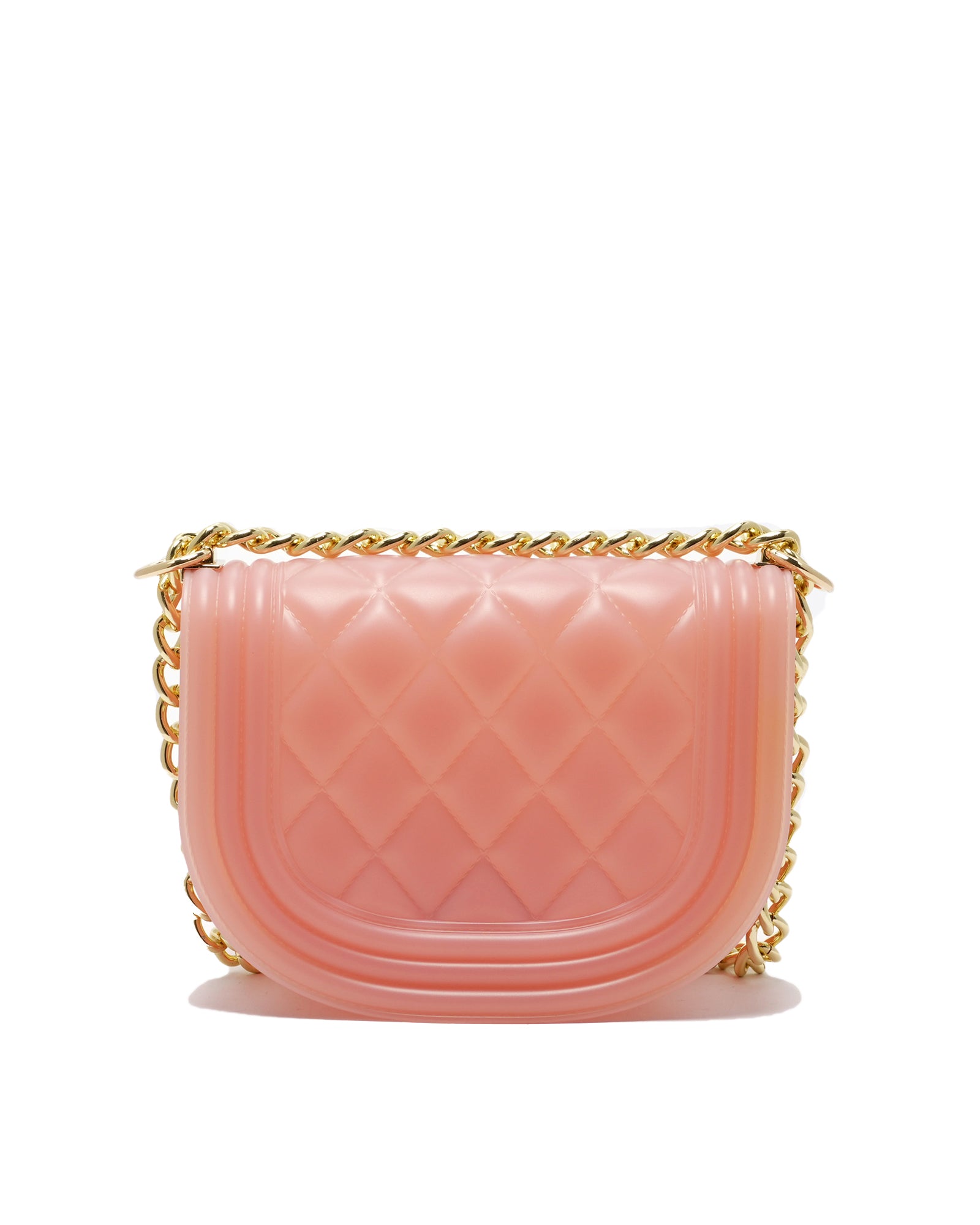 Borsa a mano da donna 100% PVC FLAT ZOE-MAUVE + LIGHT GOLD Marc Ellis