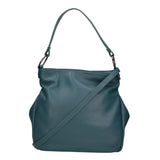 Bea Borsa a spalla da donna 100% pelle 05710-D33 PETROLIO Gave Lux