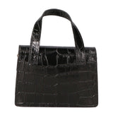Borsa a mano da donna Pelle goffrata MYB-7036-SS-C28 NERO My Best Bag