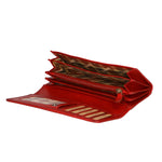 Portafoglio da uomo in vera pelle RFID HILB-V-102-ROSSO Hill Burry