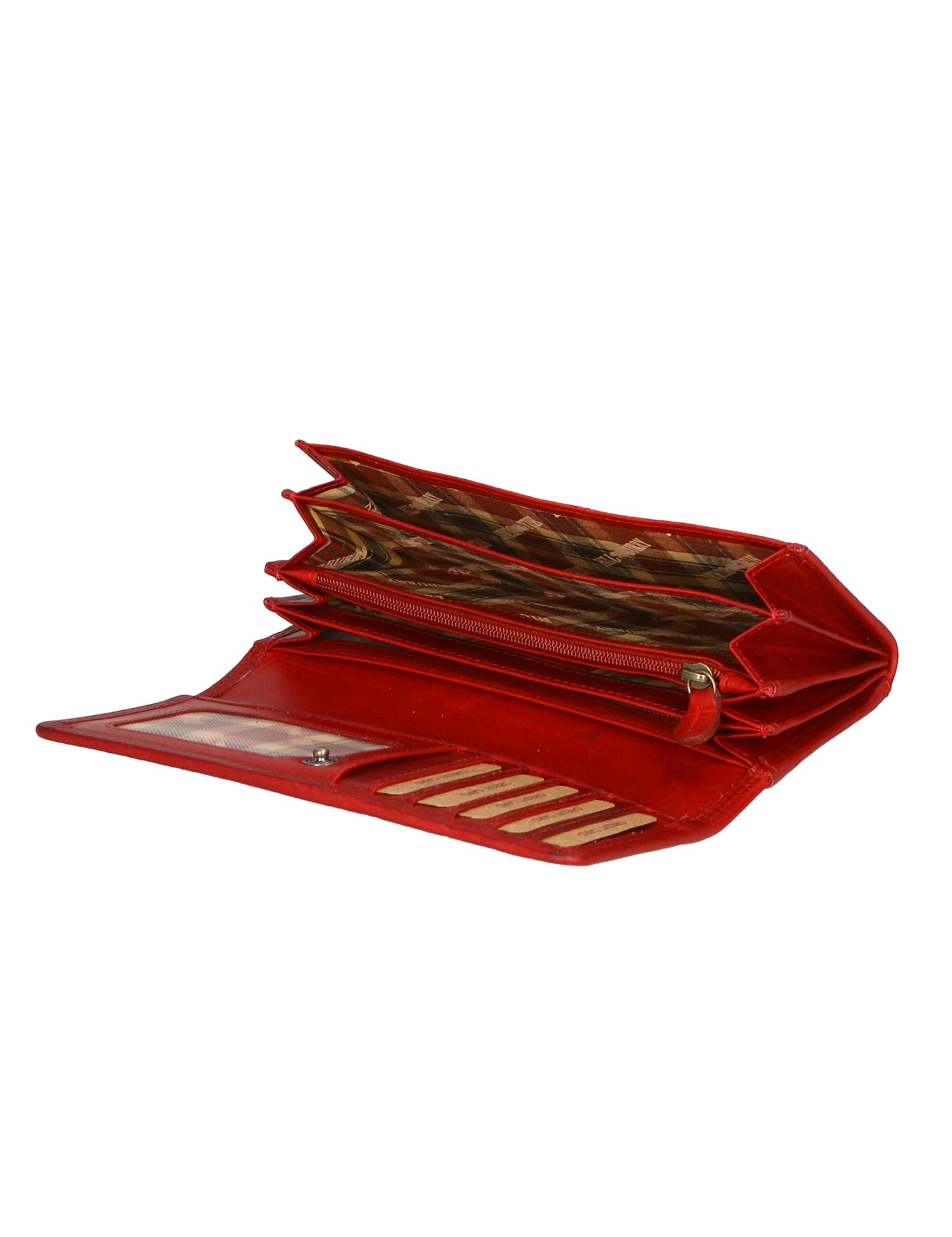 Portafoglio da uomo in vera pelle RFID HILB-V-102-ROSSO Hill Burry