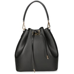 Erina Borsa a mano da donna Vera pelle 8073-P218 NERO Gave Lux