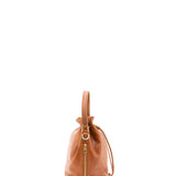 Unisex-Beuteltasche aus echtem Leder, hergestellt in Italien, 24 x 30 x 16 cm