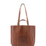 Borsa a spalla unisex in vera pelle Made in Italy 4610-MARRONE Alessia Firenze