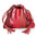 Elysia Borsa a spalla da donna Vera pelle 552043-ROSSO RED Gave Lux