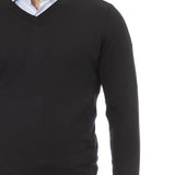 Maglioncino da uomo Misto Modal + Cashmere 48 cm
