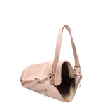 Anjelica women's shoulder bag convertible into a backpack in genuine leather, Made in Italy, 33x31x12 cm