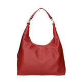 Ursula Borsa a spalla da donna Vera pelle 06673-D10 ROSSO SCURO Gave Lux