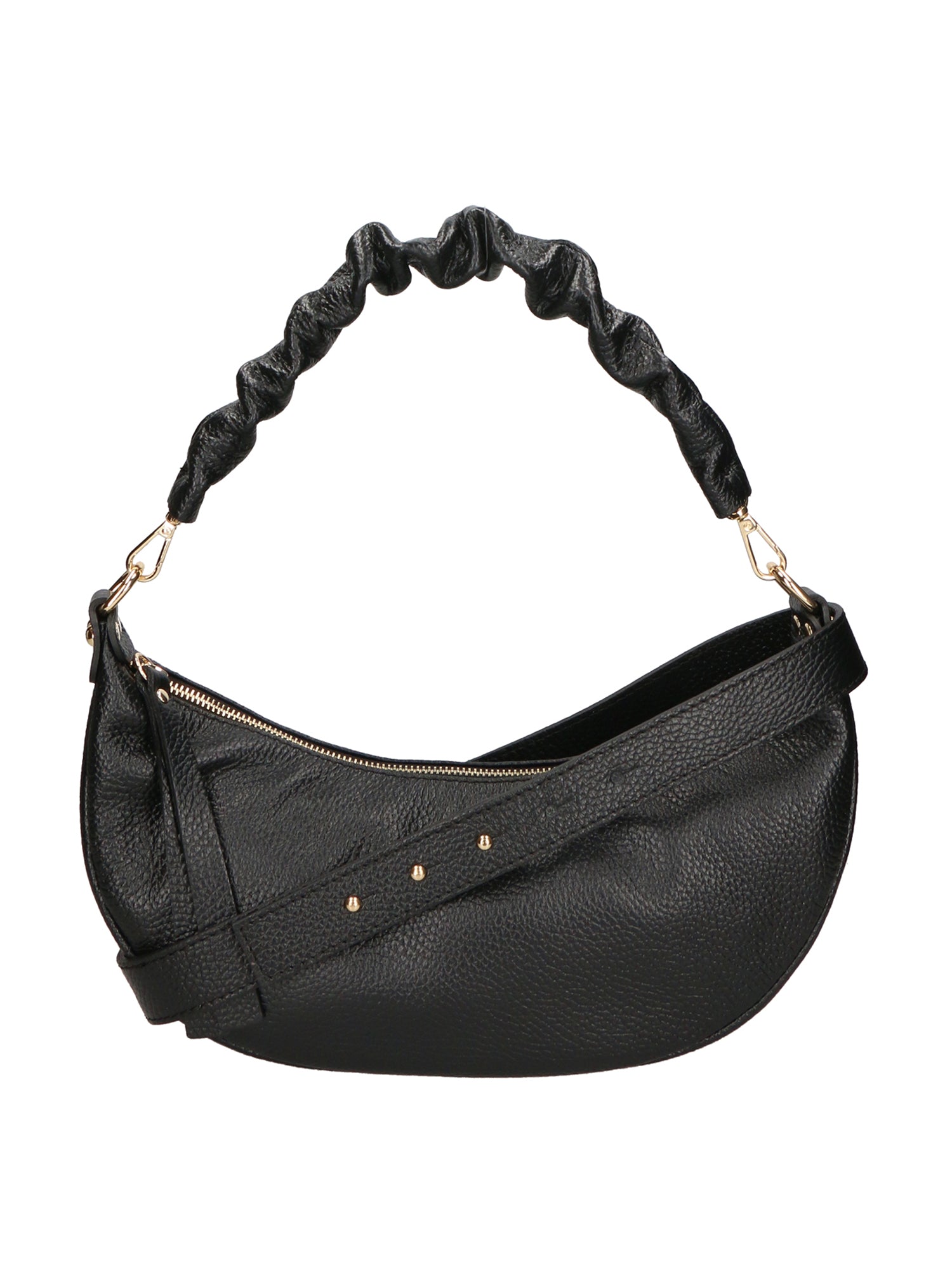 Ida Borsa a spalla da donna Vera pelle 05916-C28 NERO Gave Lux