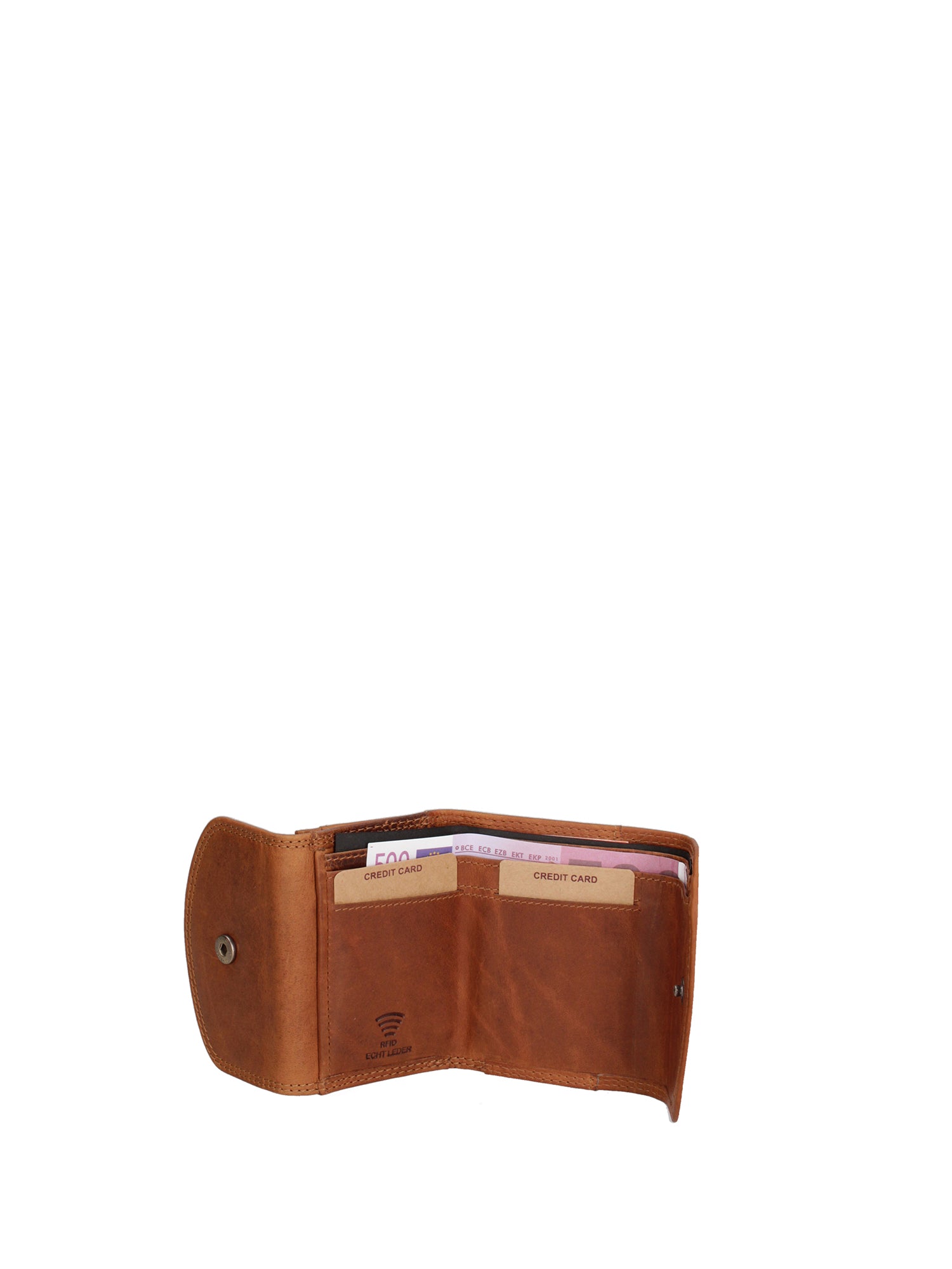 Portafoglio uomo in vera pelle Casual HILB-7016-CUOIO Hill Burry