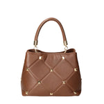 Althea Elite Borsa a mano da donna Vera pelle 03656-S11 TAUPE SCURO Chiara Ferretti