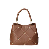 Althea Elite Borsa a mano da donna Vera pelle 03656-S11 TAUPE SCURO Chiara Ferretti