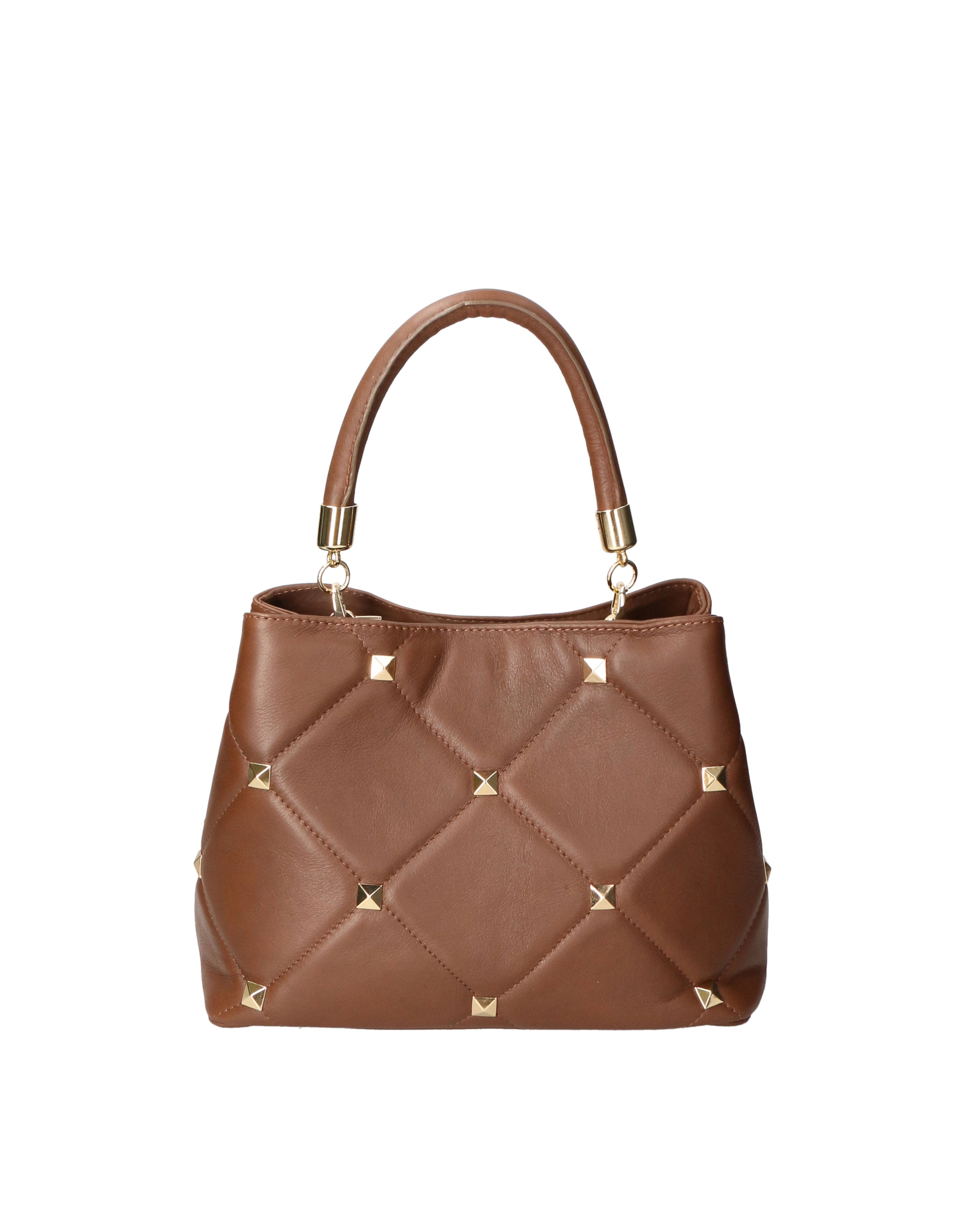 Althea Elite Borsa a mano da donna Vera pelle 03656-S11 TAUPE SCURO Chiara Ferretti