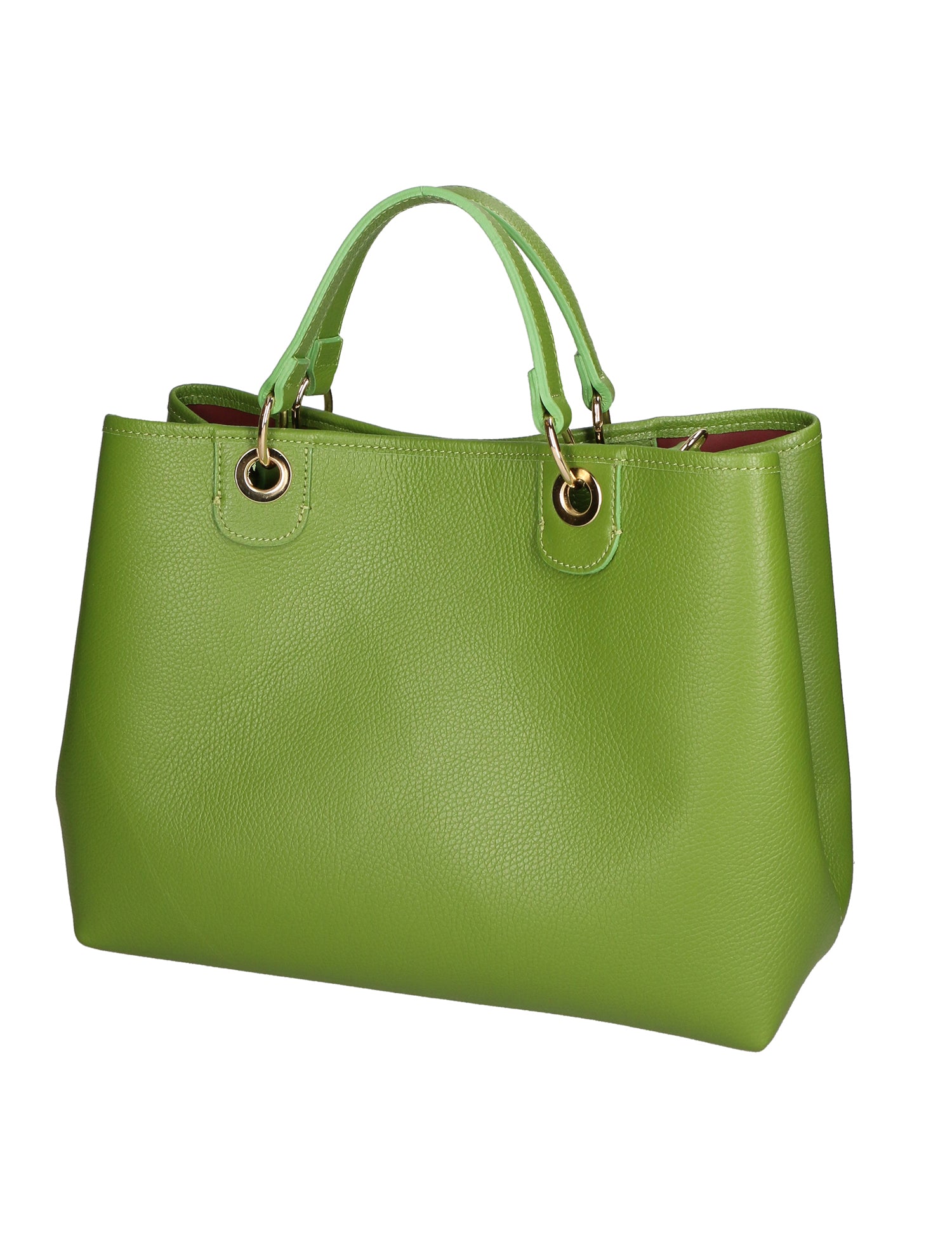 Azurite Borsa a mano da donna 100% pelle 06105-D212 BRUCO Gave Lux